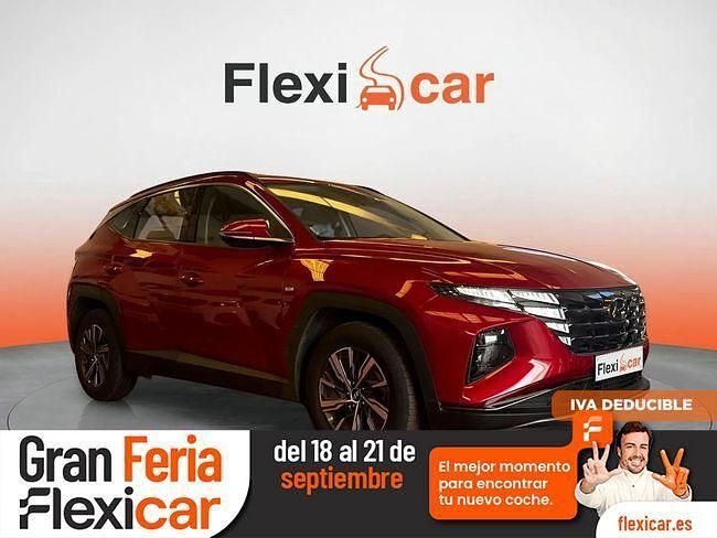 Rojo Usado 2021 Hyundai Tucson SUV | 21.990 € (Precio justo) - Imagen 1/4