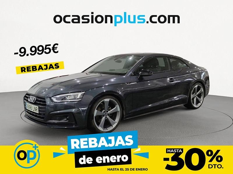 Gris Usado 2021 Audi A5 S-Line Coupe | 33.950 € (Super precio) - Imagen 1/4