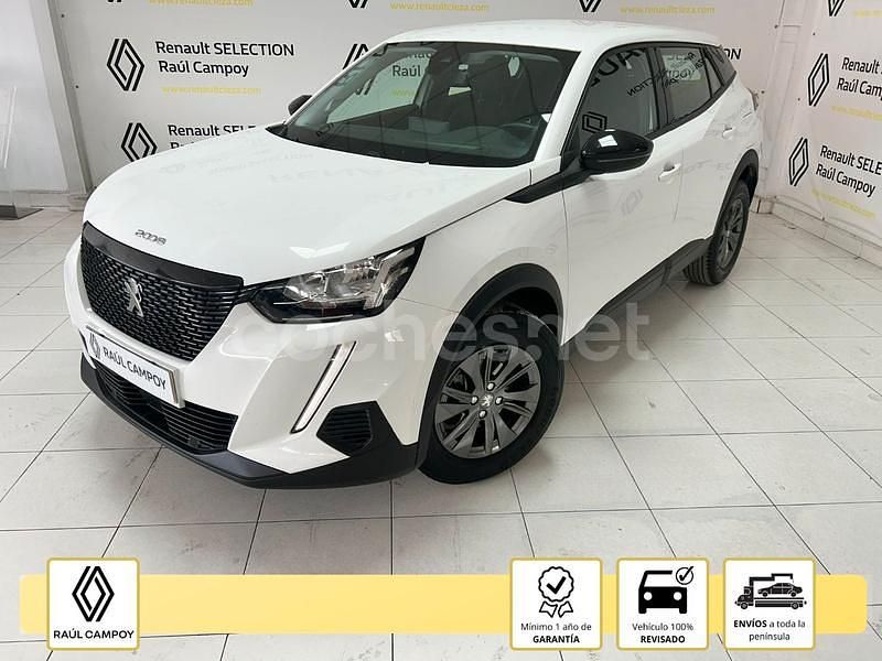 Blanco Usado 2022 Peugeot 2008 Active SUV | 15.900 € (Un poco caro) - Imagen 1/4