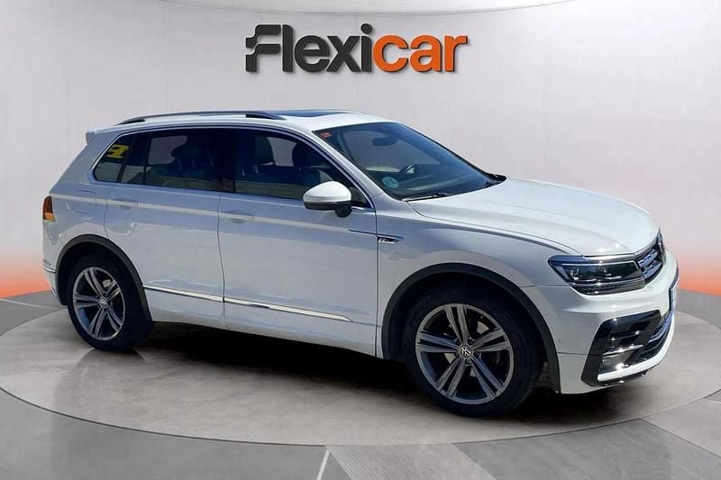 Blanco Usado 2019 VW Tiguan Allspace Sportline SUV | 22.490 € (Super precio) - Imagen 1/4