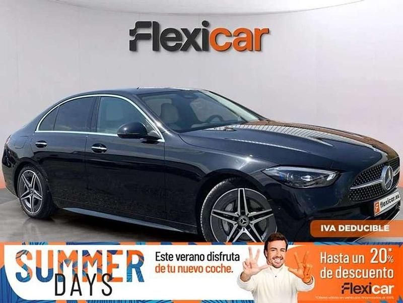 Negro Usado 2022 Mercedes C220 Berlina | 33.390 € (Buen precio) - Imagen 1/4