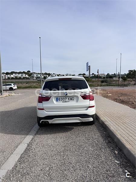 Usado BMW X3 150 CV (110 kW) 2015 Blanco SUV