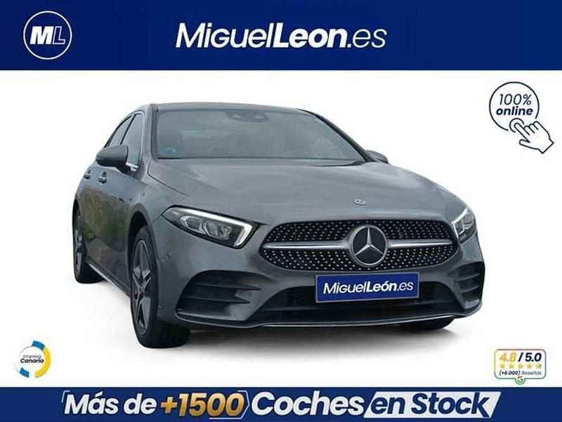 Usado Mercedes A250 218 CV (160 kW) 2021 Gris Berlina