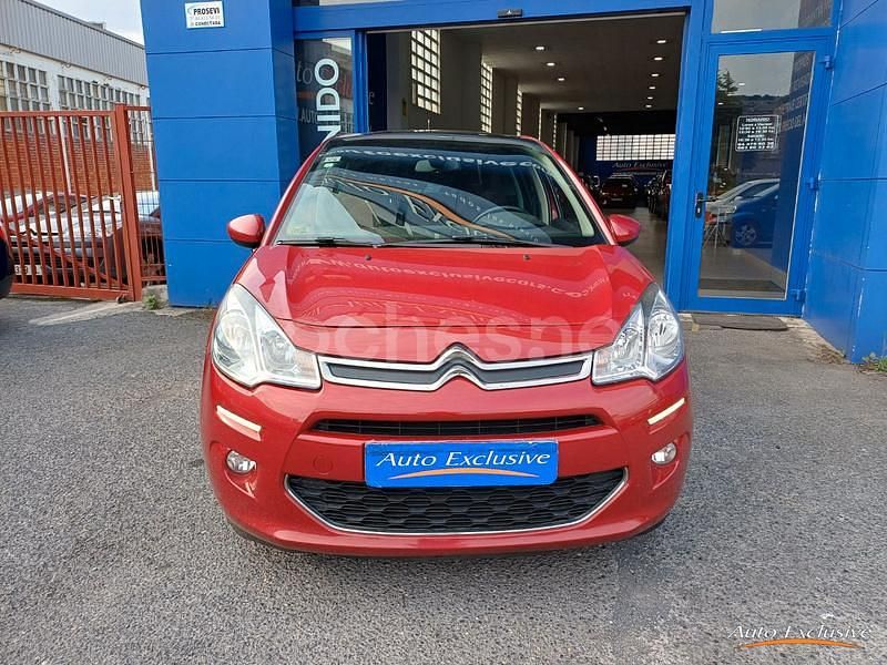 Usado Citroën C3 Exclusive 92 CV (67 kW) 2013 Granate Utilitario