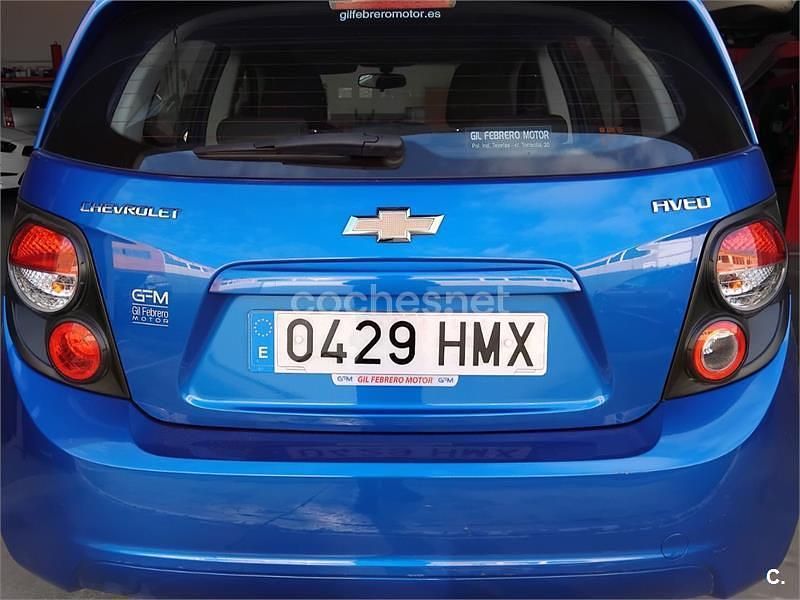 Usado Chevrolet Aveo LT 86 CV (63 kW) 2012 Azul Berlina