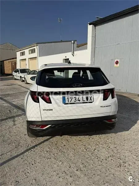 Usado Hyundai Tucson 115 CV (84 kW) 2022 Blanco SUV