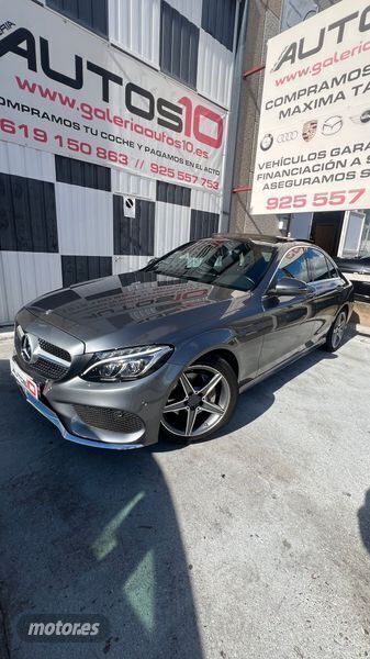 Negro Usado 2017 Mercedes C220 AMG Berlina | 19.950 € (Buen precio) - Imagen 1/4
