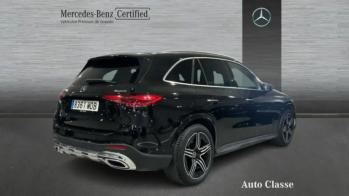 Usado Mercedes GLC220 194 CV (142 kW) 2022 Negro SUV