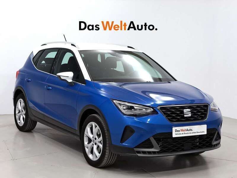 Azul Usado 2024 Seat Arona FR SUV | 19.400 € (Precio justo) - Imagen 1/4