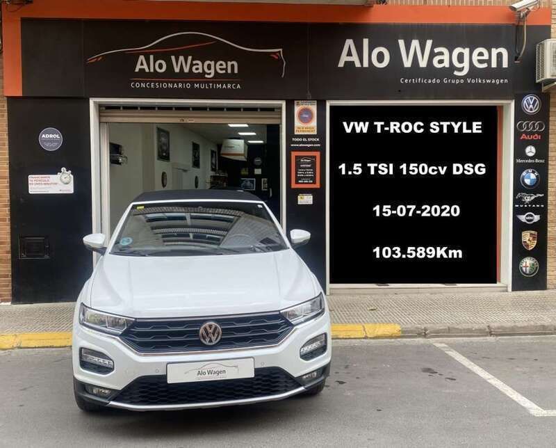 Usado VW T-Roc Cabriolet Style 150 CV (110 kW) 2020 Blanco Descapotable
