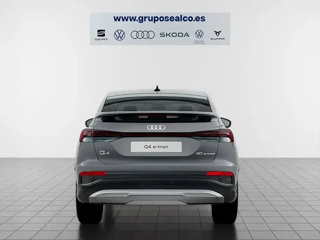 Nuevo Audi Q4 Sportback e-tron Advanced Plus 150 kW (204 CV) 2026 Gris SUV