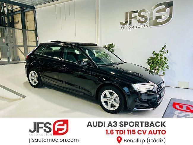 Negro Usado 2018 Audi A3 Utilitario | 18.990 € (Un poco caro) - Imagen 1/4