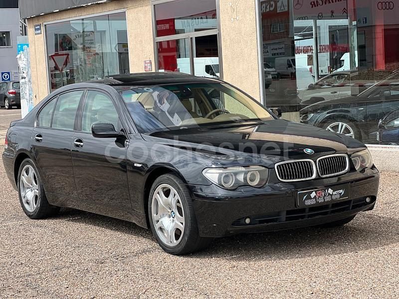 Usado BMW 745 333 CV (244 kW) 2005 Negro Berlina