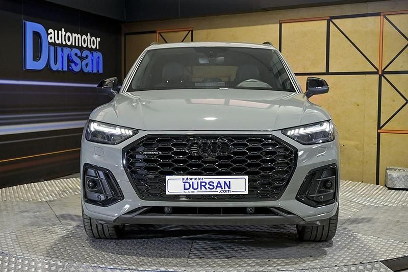 Usado Audi Q5 S-Line 204 CV (150 kW) 2021 Gris SUV
