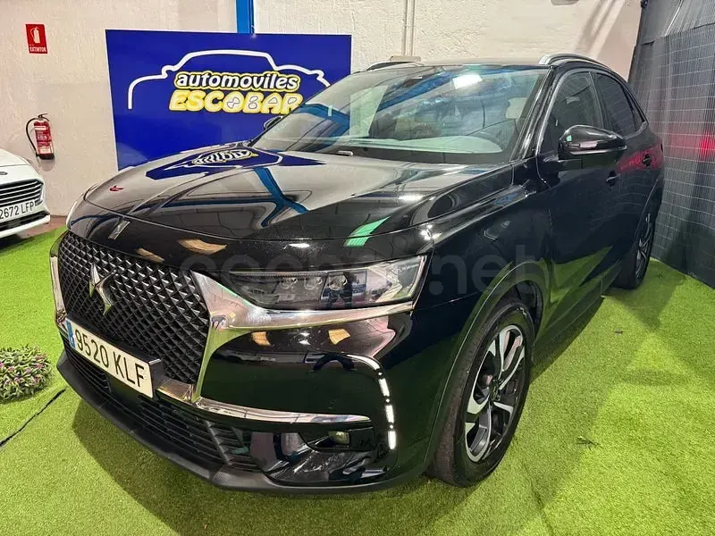 Usado DS Automobiles DS7 Crossback Grand Chic 180 CV (132 kW) 2018 Negro SUV