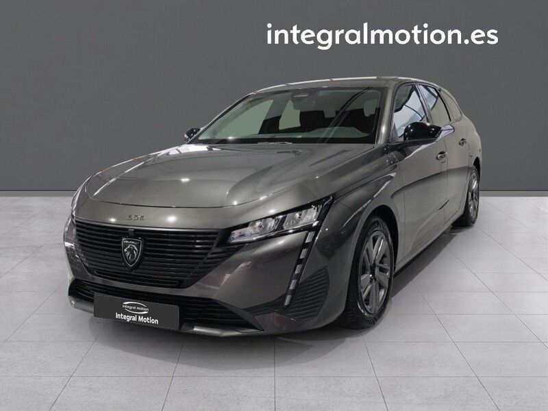 Gris Usado 2022 Peugeot 308 Allure Familiar | 20.400 € (Caro) - Imagen 1/4