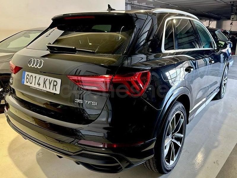 Usado Audi Q3 S-Line 150 CV (110 kW) 2019 Negro SUV