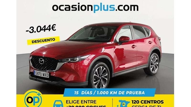 Usado Mazda CX-5 Center-Line 165 CV (121 kW) 2024 Rojo SUV