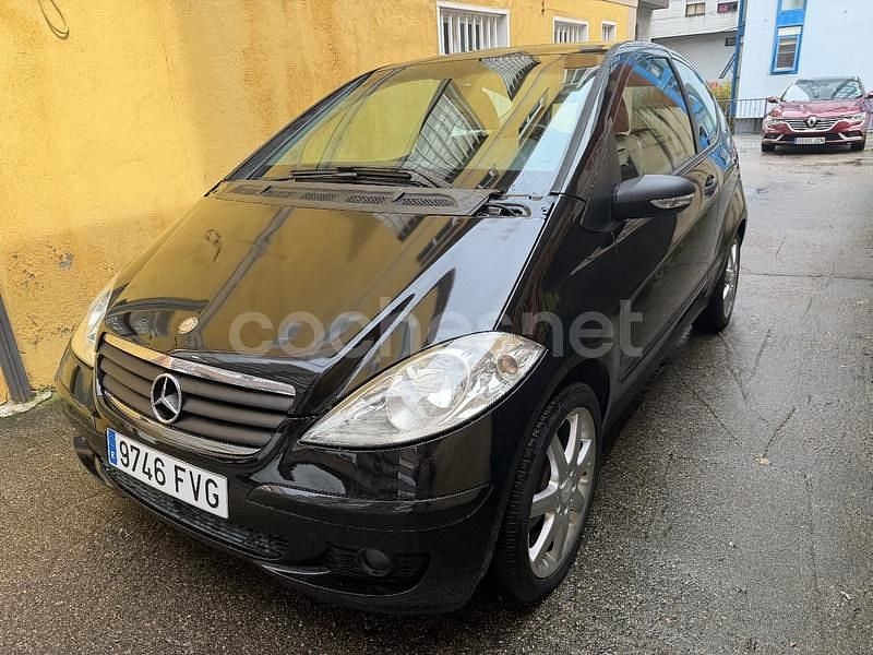 Usado Mercedes A150 Avantgarde 95 CV (69 kW) 2007 Negro Berlina