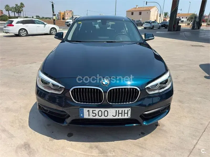 Usado BMW 116 Efficient Dynamics 116 CV (85 kW) 2015 Azul Utilitario