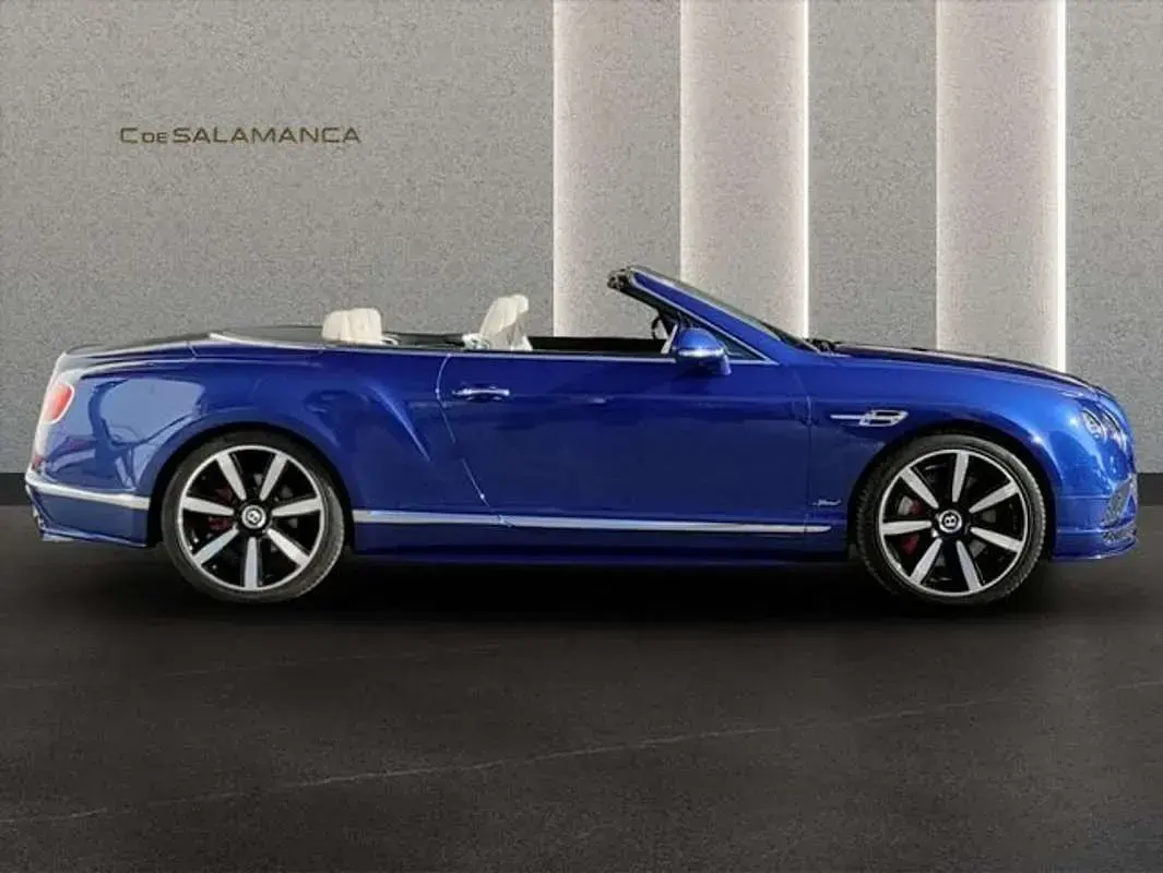 Usado Bentley Continental GT Convertible 650 CV (478 kW) 2018 Azul Descapotable
