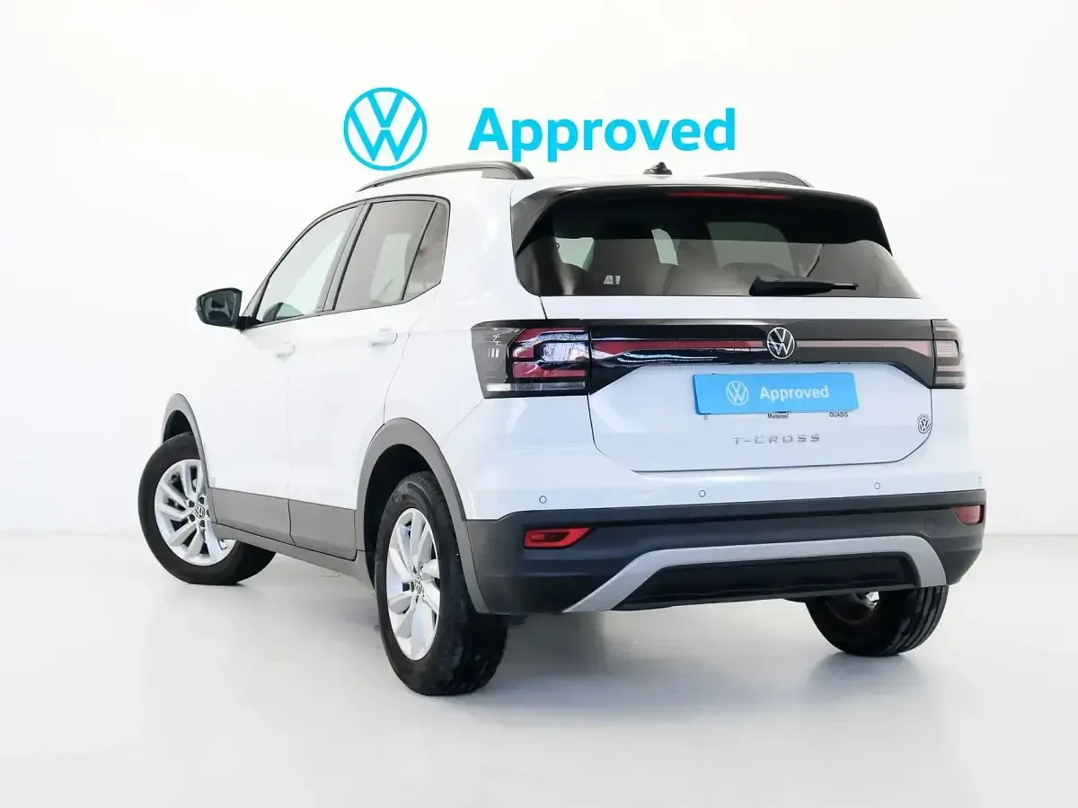 Usado VW T-Cross Advance 95 CV (69 kW) 2022 Blanco SUV