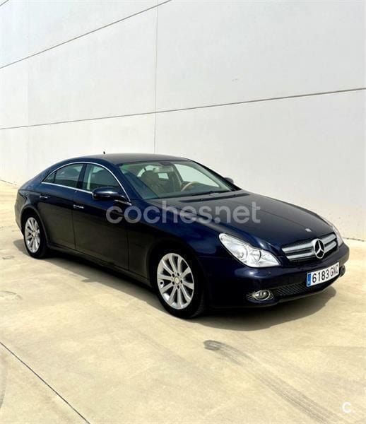 Azul Usado 2009 Mercedes CLS320 Berlina | 17.800 € (Caro) - Imagen 1/4