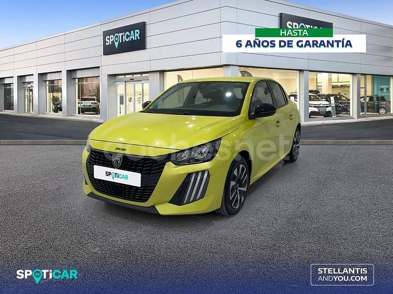 Amarillo Usado 2024 Peugeot 208 Active Utilitario | 14.990 € (Precio justo) - Imagen 1/4