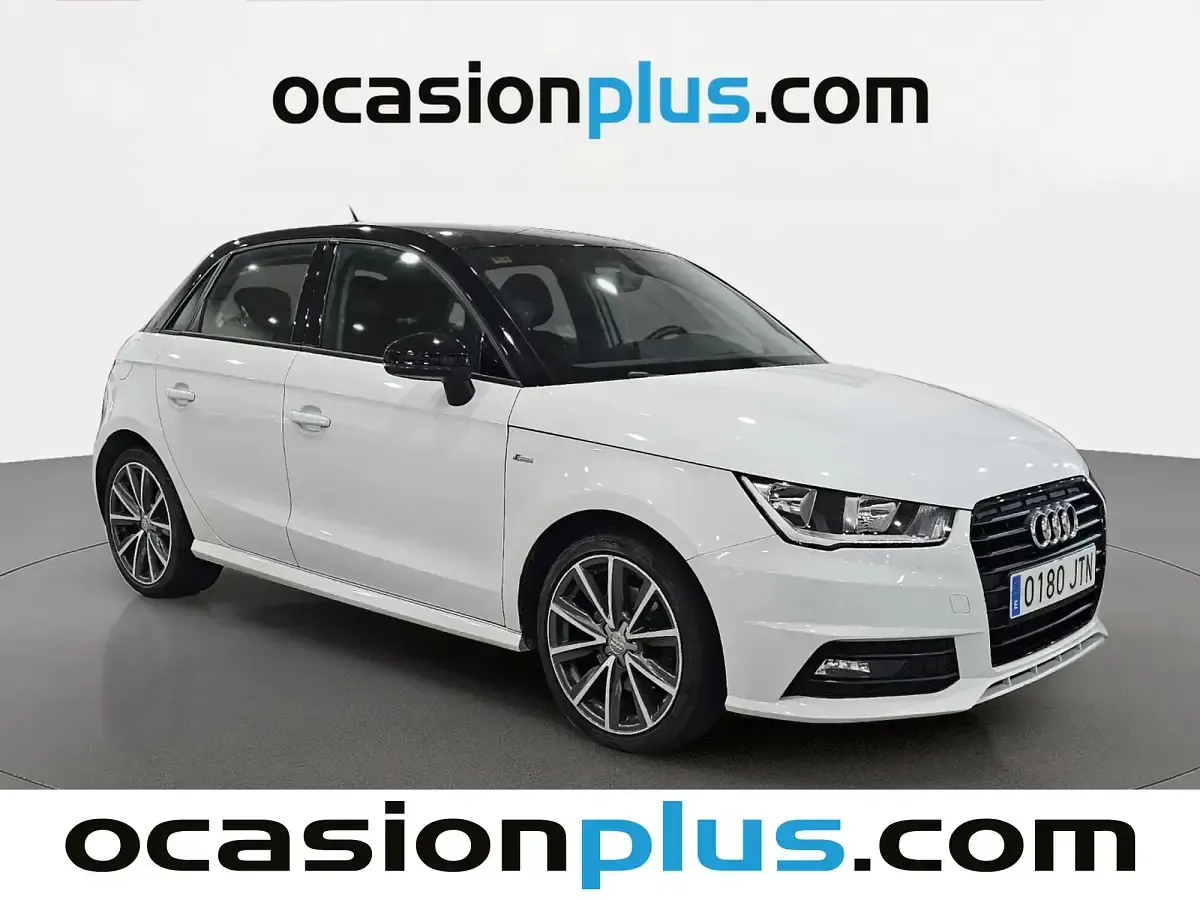 Usado Audi A1 S-Line 116 CV (85 kW) 2016 Blanco Utilitario