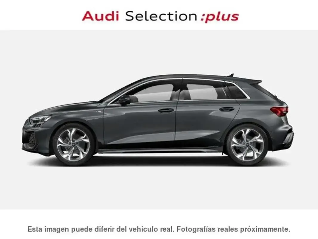 Usado Audi A3 Sportback S-Line 150 CV (110 kW) 2025 Gris Utilitario