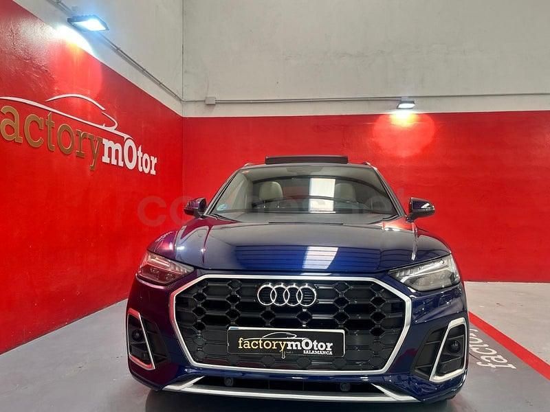 Usado Audi Q5 S-Line 163 CV (119 kW) 2021 Azul SUV