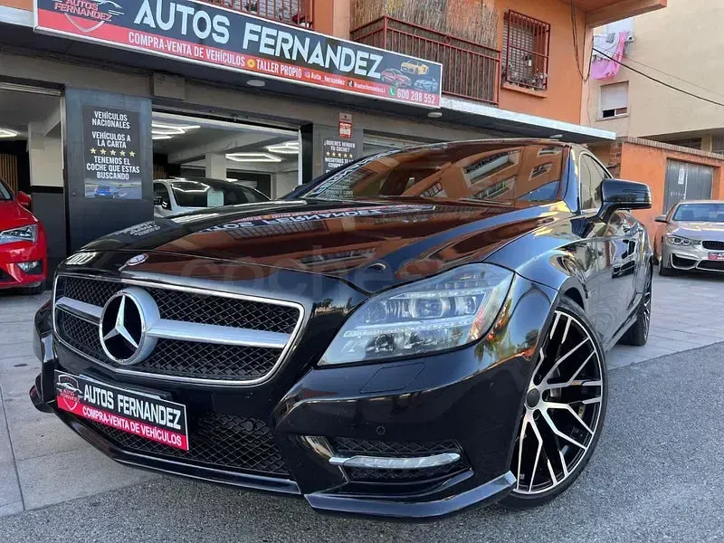 Usado Mercedes CLS350 265 CV (194 kW) 2012 Negro Berlina
