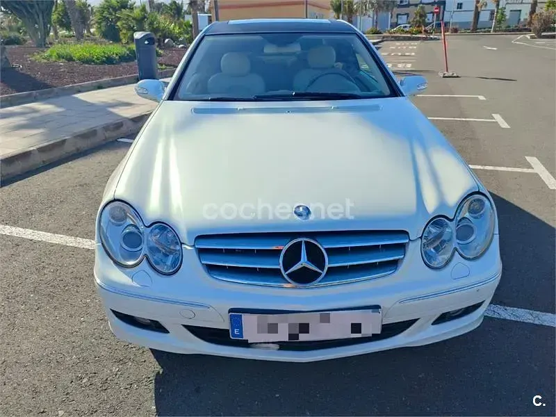 Usado Mercedes CLK280 Elegance 231 CV (169 kW) 2005 Beige Coupe