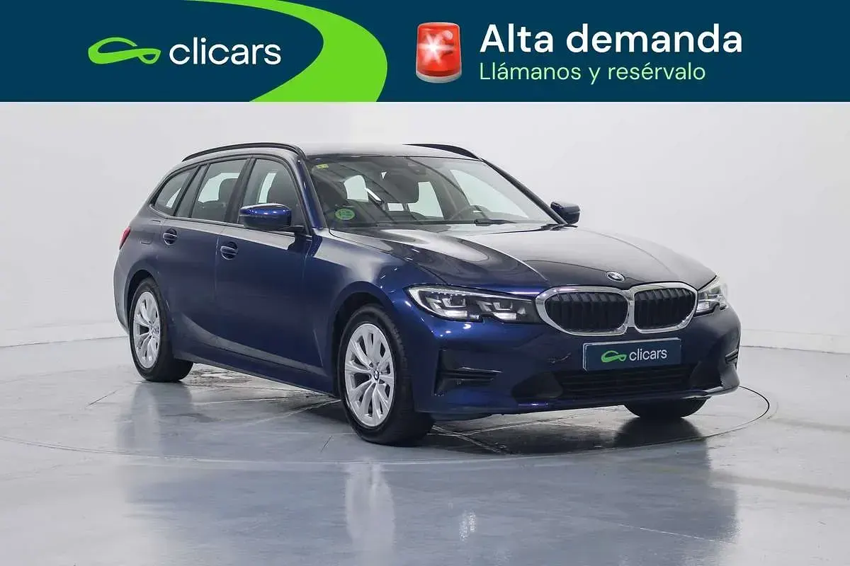 Usado BMW 320 190 CV (139 kW) 2020 Azul Familiar