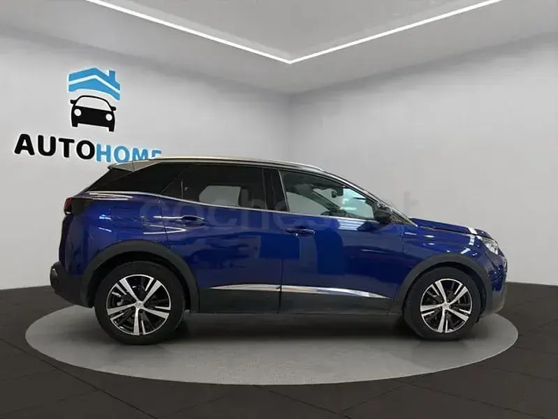 Usado Peugeot 3008 GT-line 130 CV (95 kW) 2018 Azul SUV