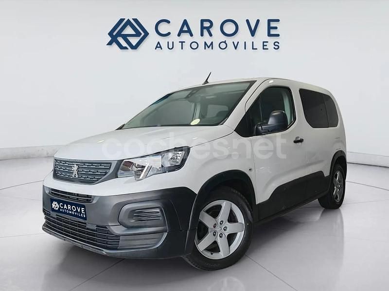 Usado Peugeot Rifter Active 100 CV (73 kW) 2021 Blanco Monovolumen