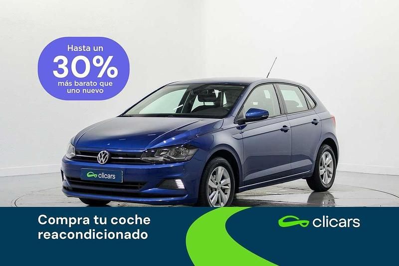 Azul Usado 2019 VW Polo Advance Utilitario | 12.690 € (Precio justo) - Imagen 1/4
