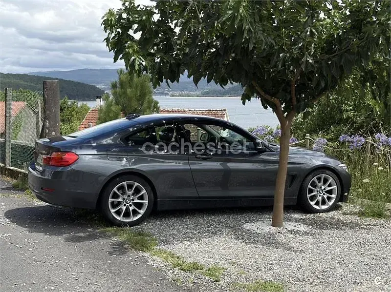 Usado BMW 420 Coupé Sport Line 190 CV (139 kW) 2014 Gris / plata Coupe