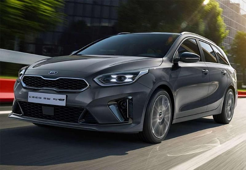 Usado Kia Ceed 120 CV (88 kW) 2020 Negro Utilitario