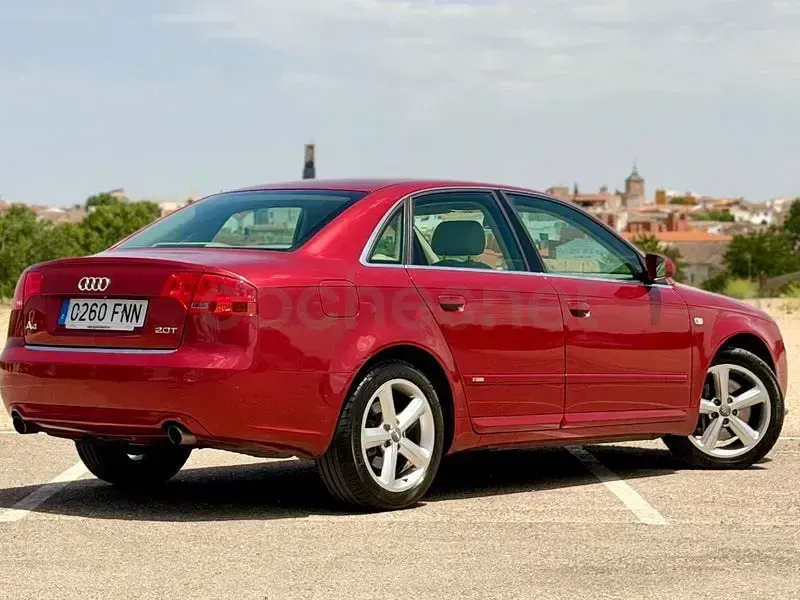 Usado Audi A4 S-Line 200 CV (147 kW) 2007 Granate Berlina