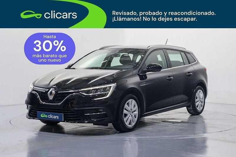 Usado Renault Mégane GrandTour Business 116 CV (85 kW) 2022 Negro Familiar