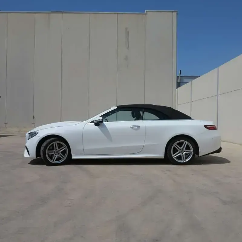 Usado Mercedes E200 184 CV (135 kW) 2018 Blanco Descapotable