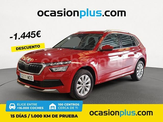 Rojo Usado 2022 Skoda Kamiq Ambition SUV | 15.900 € (Precio justo) - Imagen 1/4