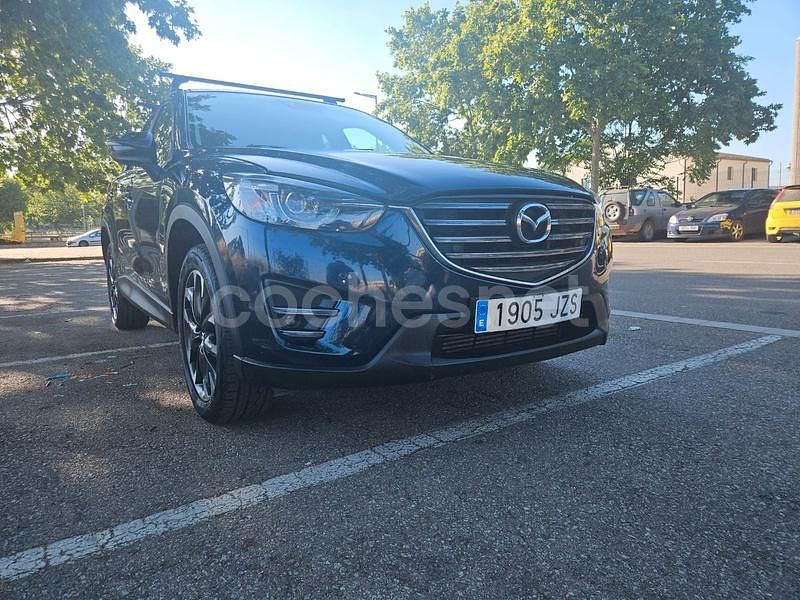 Usado Mazda CX-5 Style 150 CV (110 kW) 2017 Azul SUV