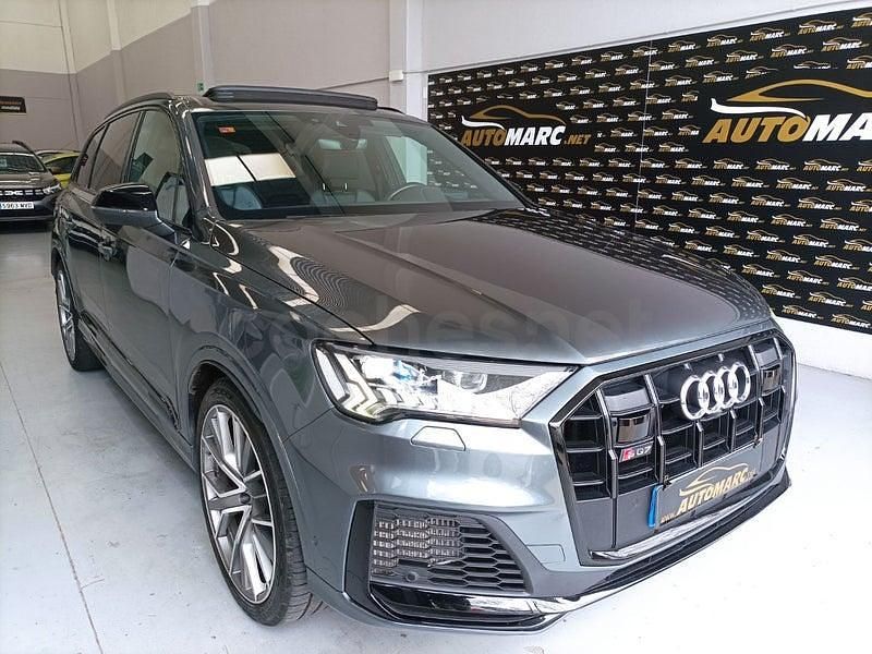 Usado Audi SQ7 S-Line 507 CV (372 kW) 2021 Gris / plata SUV