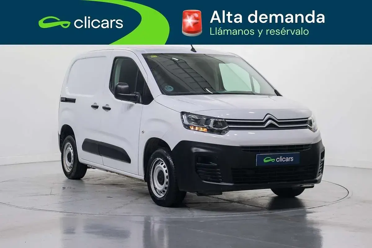 Usado Citroën e-Berlingo 102 CV (75 kW) 2022 Blanco Van