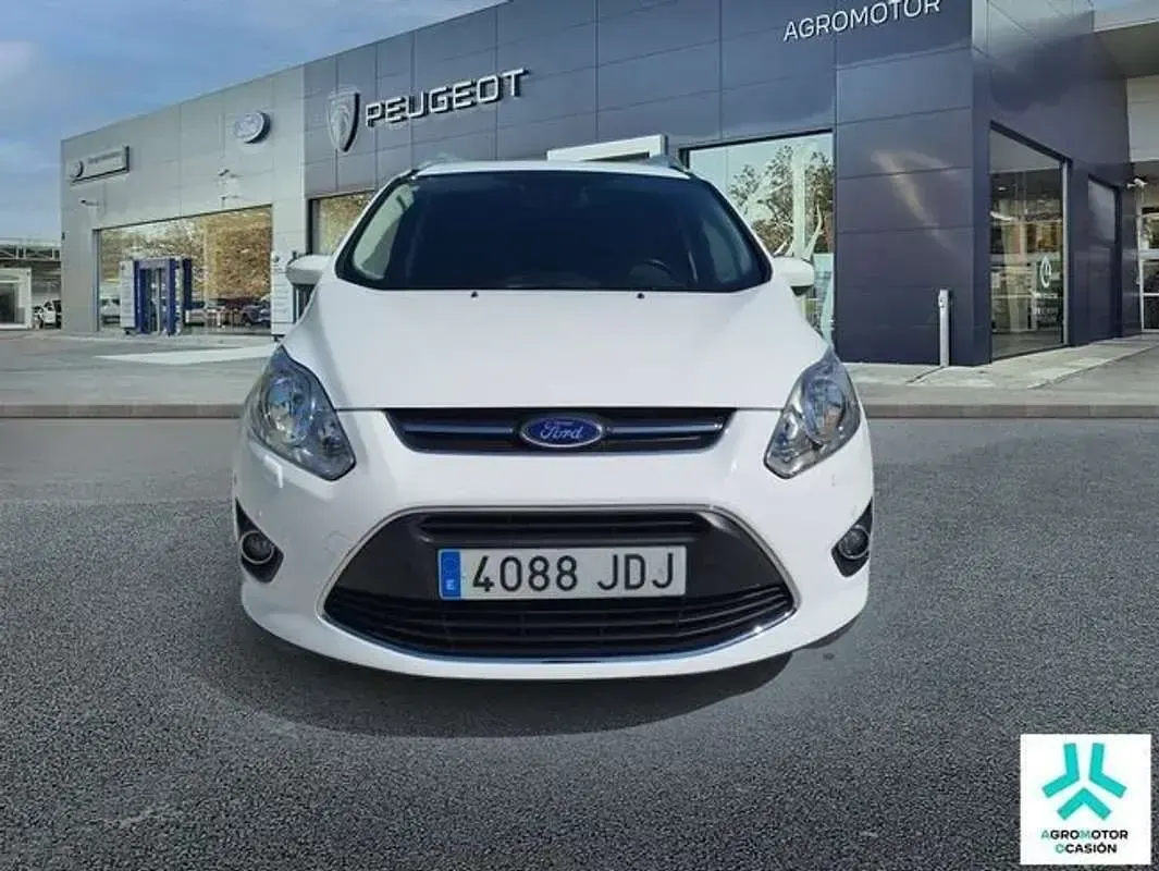 Usado Ford C-MAX S 125 CV (91 kW) 2015 Blanco Monovolumen
