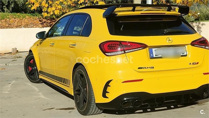 Amarillo Usado 2020 Mercedes A45 AMG Berlina | 48.900 € (Buen precio) - Imagen 1/4