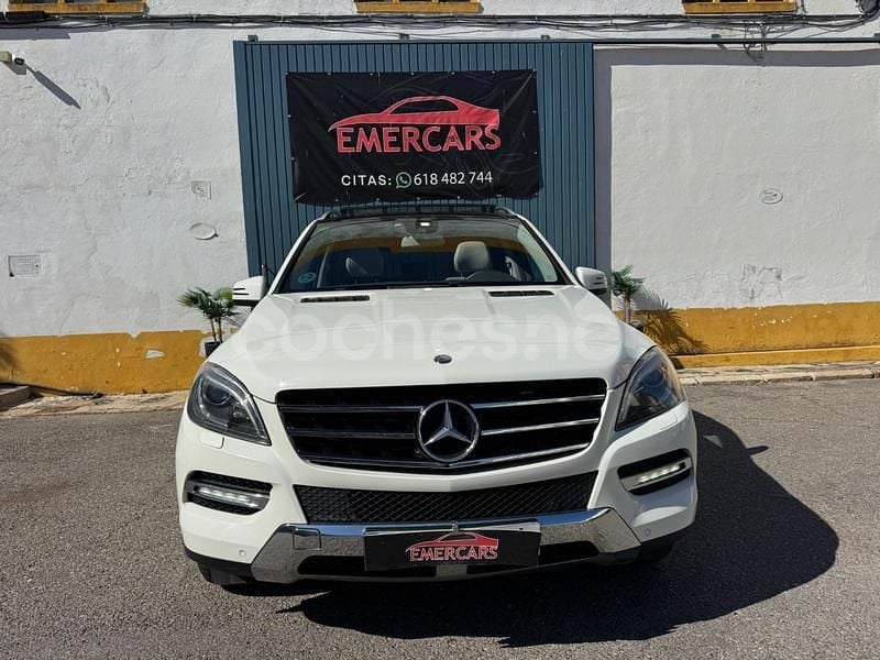 Blanco Usado 2012 Mercedes ML250 SUV | 15.900 € (Precio justo) - Imagen 1/4