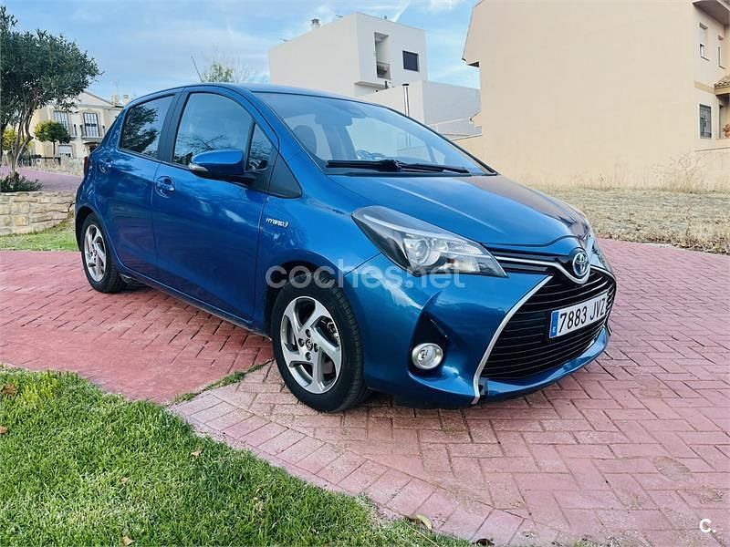Azul Usado 2017 Toyota Yaris Hybrid Active Berlina | 13.200 € (Precio justo) - Imagen 1/4
